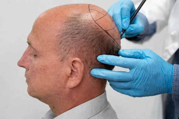 Transplantation de cheveux Sapphire FUE