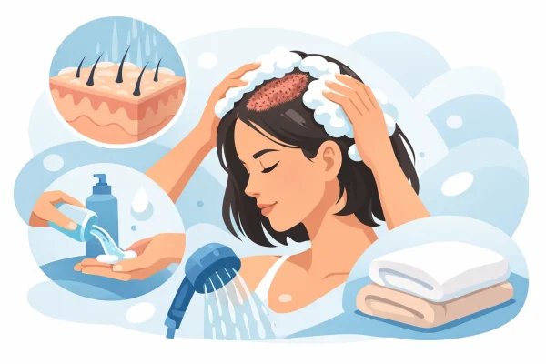 Comment laver ses cheveux après une greffe