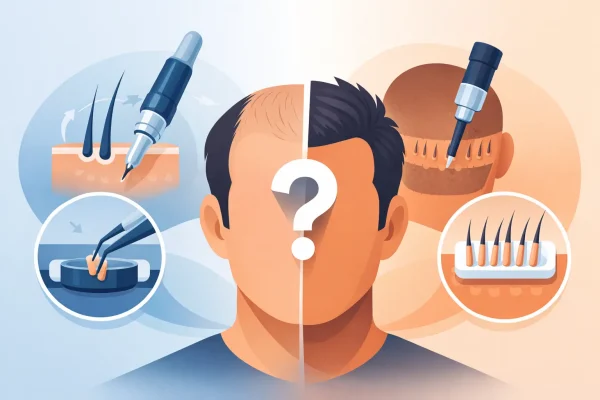 DHI ou FUE : quelle différence réelle ?
