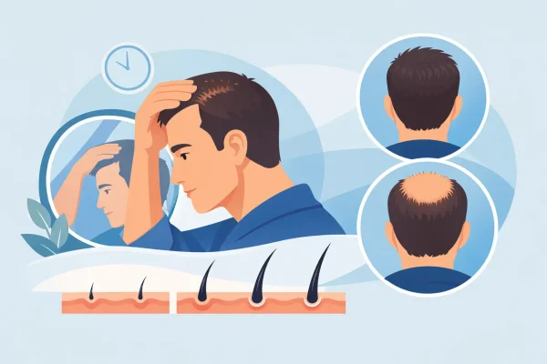 Greffe cheveux à 3 mois – délai normal ?