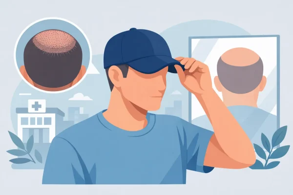 Peut-on porter casquette après greffe ?