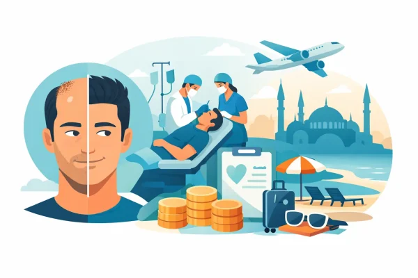 Prix greffe cheveux Turquie forfait tout compris