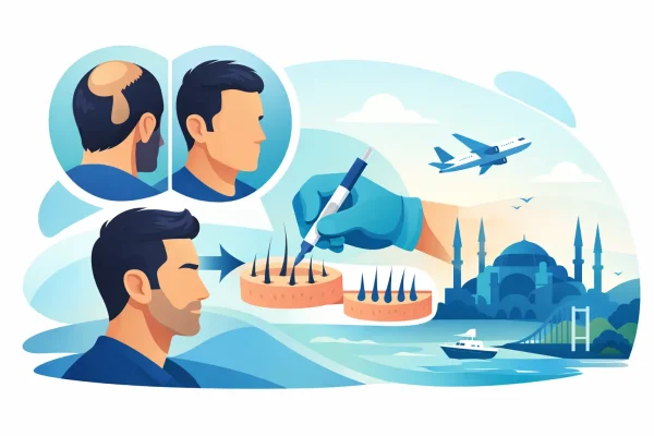 Retour d’expérience greffe capillaire Turquie